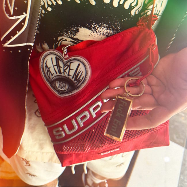 Be Here Now Keychain