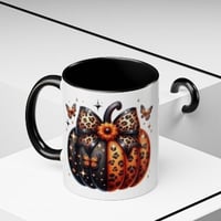 Image 2 of Cheetah and Butterfly Mug 