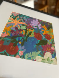 Image 2 of Original framed floral blooms