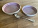 Image of PINK High sided Lunch and Dessert Plates