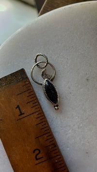 Image 4 of Blue Goldstone and moon pendant