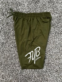 Image 1 of DAILY SHORTS - MILITARY GREEN
