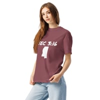 Image 5 of Mississippi State Unisex garment-dyed heavyweight t-shirt