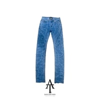 Image 1 of DENIM + DENIM Barb Wire Stacked Jeans ( Pre - Order )
