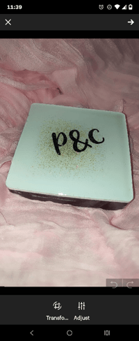 Image 3 of Probably Late for Something Resin Decor