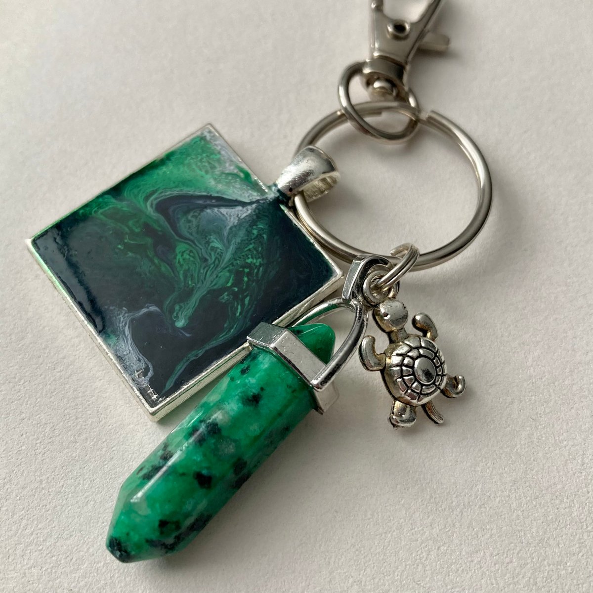Image of Green Turtle Keychain