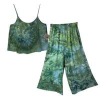 Image 1 of M Woven Summer Set in Verdant Spiral Ice Dye