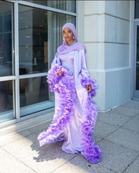 Image 3 of Satin Butterfly Kaftan