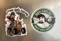 Image 2 of NEW Grass Rat Fink Magnets!!