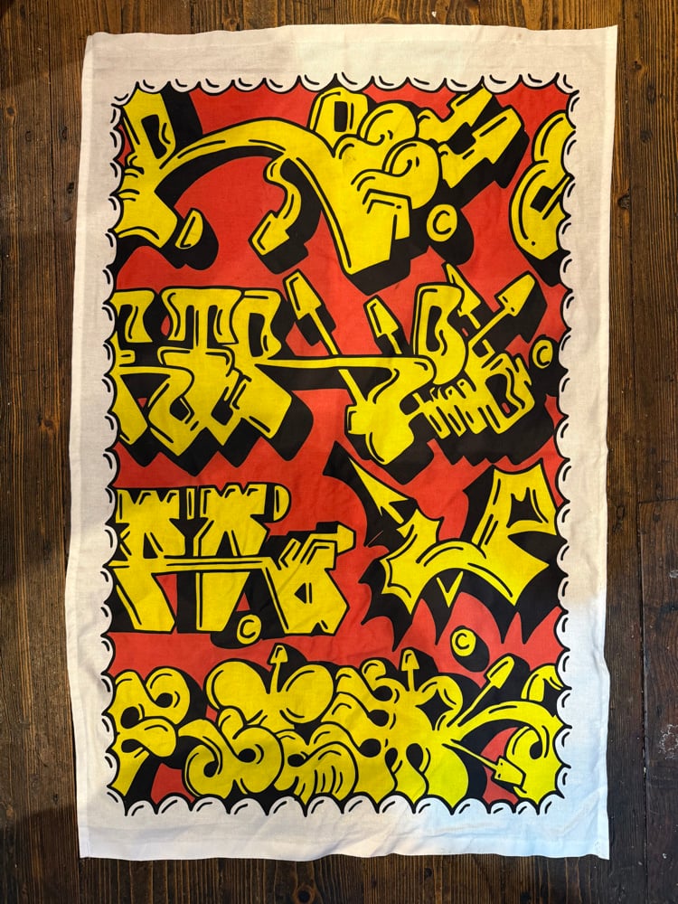 Image of Graffitea Towel by petro 