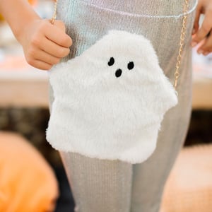 Image of Fuzzy Ghost Purse ***PREORDER***