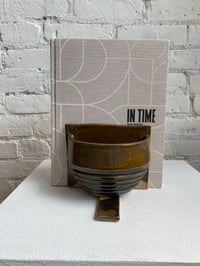Image 1 of Sam Hewitt / Bookends Amber Celedon / Black Underglaze