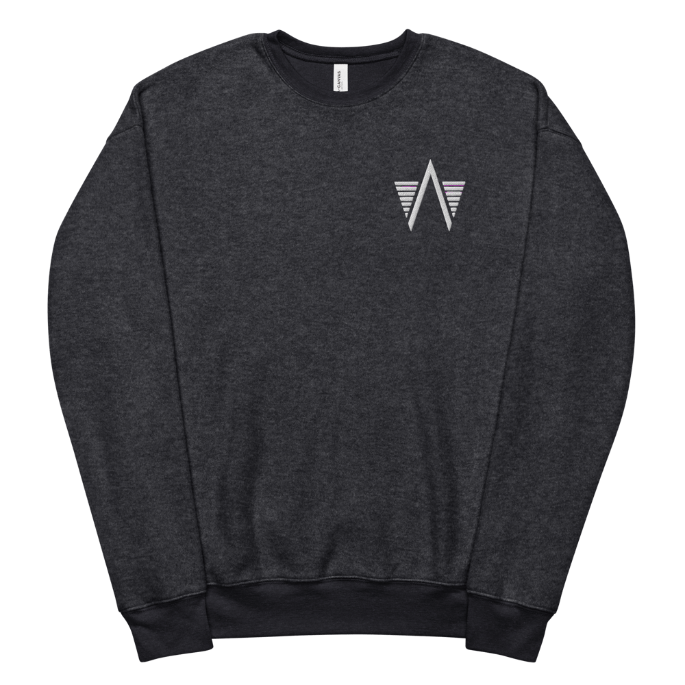 "ICONIC" Unisex sueded fleece sweatshirt