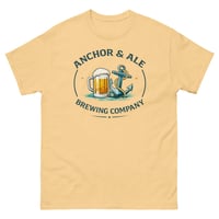 Image 6 of Anchor & Ale Brewing Company T-Shirt | Nautical Beer Graphic Tee