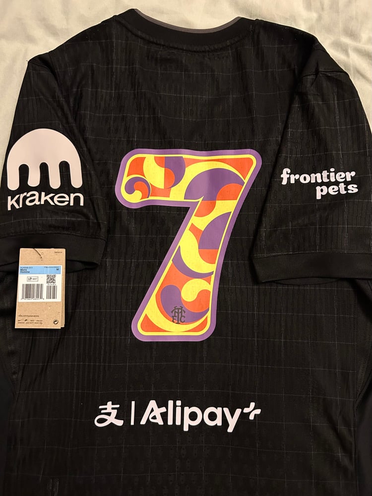 Image of PRE ORDER: NEW Tottenham Hotspur SON “7” 2025/26 Away Vaporknit Shirt, Korean Tour (M)