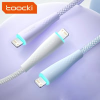 Image 1 of 6 Foot IPhone Fast Charging Cable White 