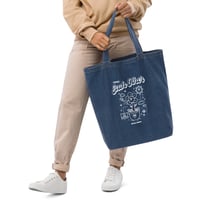 Image 3 of Grow Organic denim tote bag