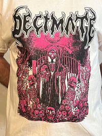 White Decimate Tee 