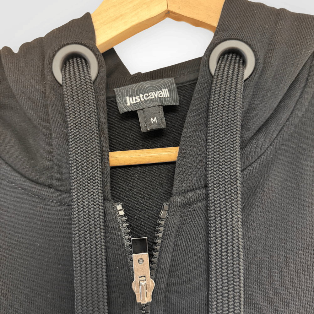 Image of Just Cavalli Painted Logo Zip Up