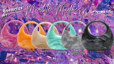 Image of Marble Madness Top Handle Bags