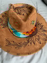 Image 1 of The Way, The Truth, The Life Sunflower Wide Brim Hat