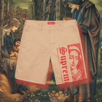 Image 1 of 🆕 Supreme ViRGiN Mary 🛐 Bermuda Work Shorts 🩳 “Khaki”