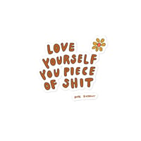 Image 2 of Love yourself Bubble-free stickers