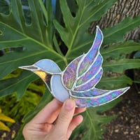 Image 3 of Clear Iridescent Hummingbird 
