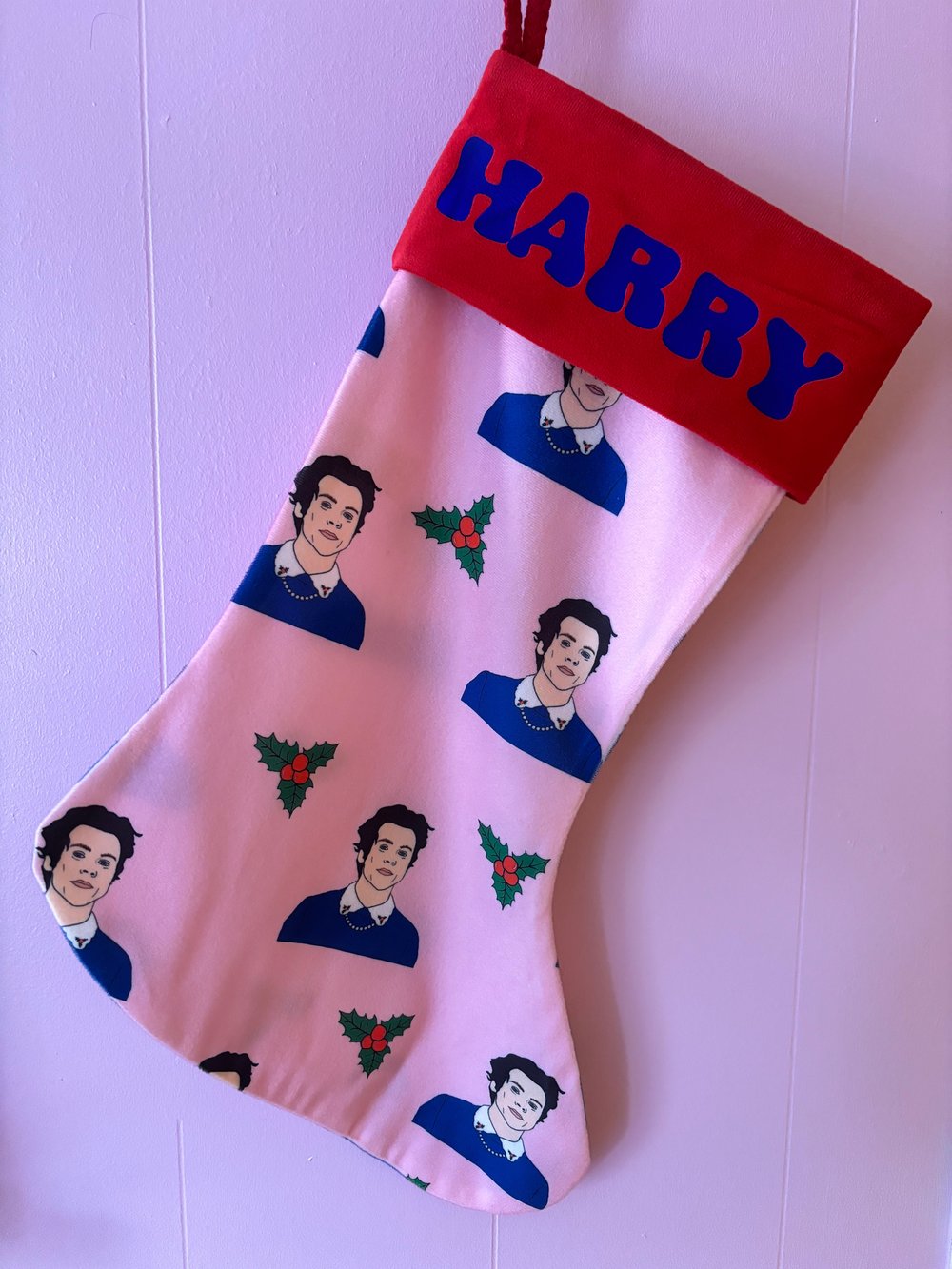 Image of Harry styles Stocking With Free Personalisation 