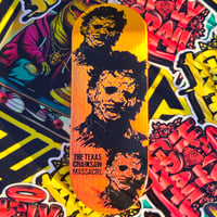 Image 1 of 34mm Popsicle(KNIGHT) "Leatherface" Real Wear Graphic