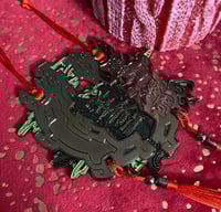 Image 5 of WangXian Tiger Amulet Enamel Charm [IN HANDS]