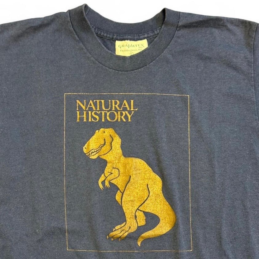 Image of 1990s National History T Rex Graphic Tee (L)