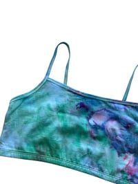 Image 4 of L/XL (40) Bralette in Mermaid Watercolor Ice Dye