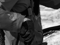 Image 3 of WILD RAIN JACKET  (Black and gray)