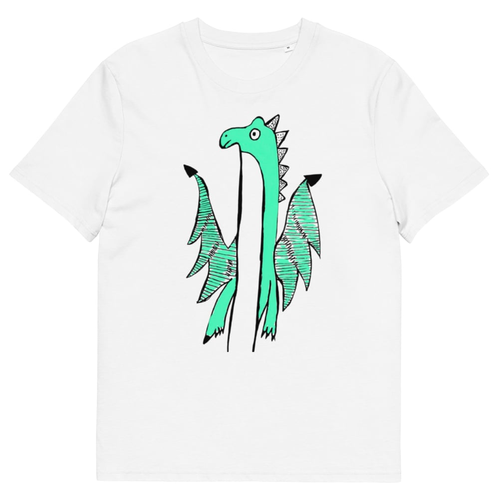 Powerful Dragon - Unisex organic cotton t-shirt