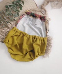 Image 4 of Photoshoot body | sitter girl | romper Marella | age 9-12 months | mustard flowers 