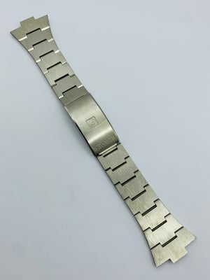 Image of vintage roamer gents stainless steel watch strap,band,bracelet n.o.s,new,1970's.(RMR-01)
