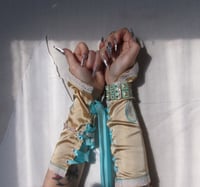 Image 2 of Glow Heart Arm Warmers 