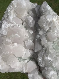 Image 5 of UV Fujian Calcite With Green Fluorite Specimen #890