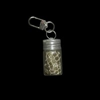 python skin keychain 