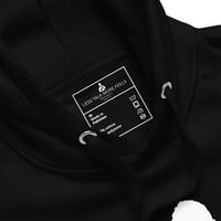 Image 3 of Unisex Hoodie Black