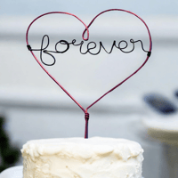 Image 5 of Heart Cake Topper