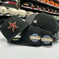 Image 2 of New Era 59Fifty Black Brick Red OG WS05