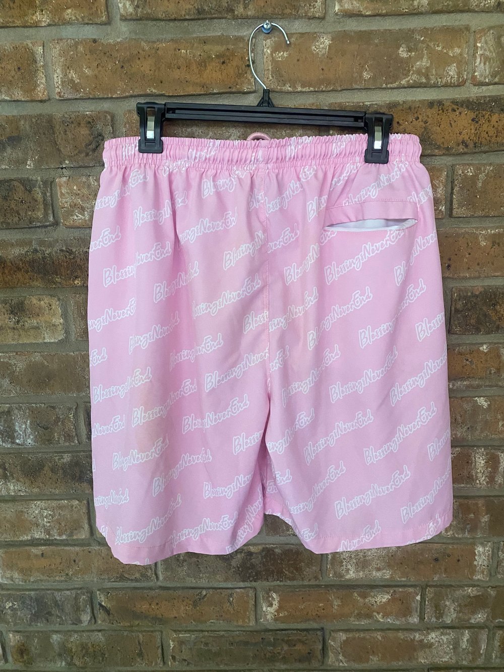 BNE Signature Shorts (pink)
