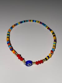 Image 2 of 🌈 red evil eye bracelet 