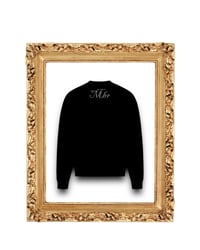 Image 2 of BLACK MBR MOHAIR SWEATER
