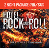 MONSTERFEST 2024 - 2 NIGHT HOTEL PACKAGE (2 PEOPLE FOR £420)