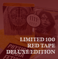 Image 1 of RED VERSION Limited 100 deluxe MATER SUSPIRIA VISION - CRACK WITCH 3 cassette (Handmade Birds, 2024)