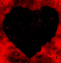 Print: Red Heart