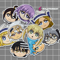 Image 1 of Soul Eater Chibi Stickers